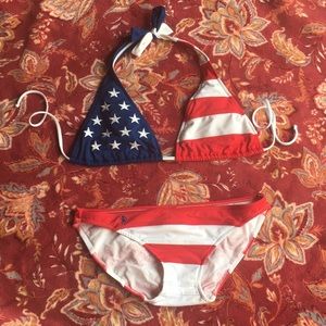 Americana Ralph Lauren Flag Swimsuit Bikini
